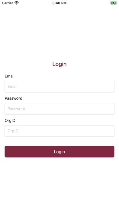 Emulate iPhone app Globarius Work Safety using MyAndroid