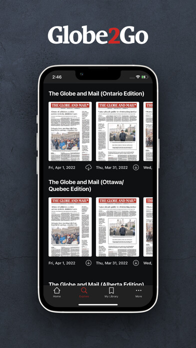 Emulate iPhone app Globe2Go Print Replica Edition using MyAndroid Emulate iPhone app Globe2Go Print Replica Edition using MyAndroid