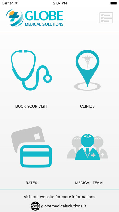 Emulate iPhone app Globe Medical using MyAndroid
