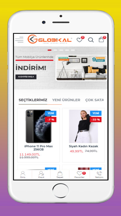 Emulate iPhone app Globikal Ticaret using MyAndroid Emulate iPhone app Globikal Ticaret using MyAndroid