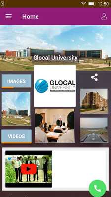 Emulate Android APK Glocal University