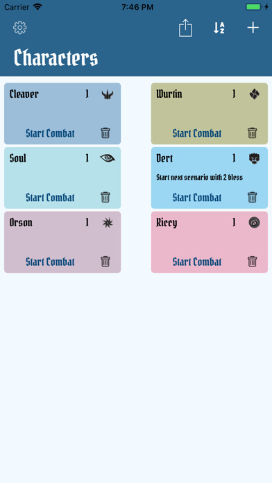 Emulate iPhone app Gloomhaven Fight Companion using MyAndroid Emulate iPhone app Gloomhaven Fight Companion using MyAndroid
