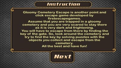 Emulate iPhone app Gloomy Cemetery Escape using MyAndroid Emulate iPhone app Gloomy Cemetery Escape using MyAndroid