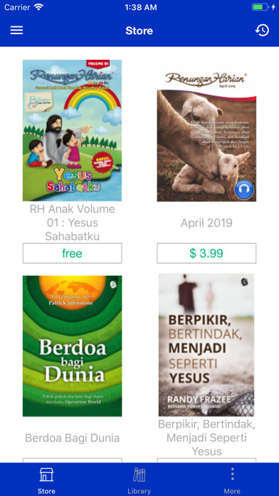 Emulate iPhone app Gloria Books using MyAndroid Emulate iPhone app Gloria Books using MyAndroid