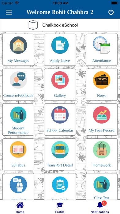Emulate iPhone app Glorious Academy Banbasa using MyAndroid