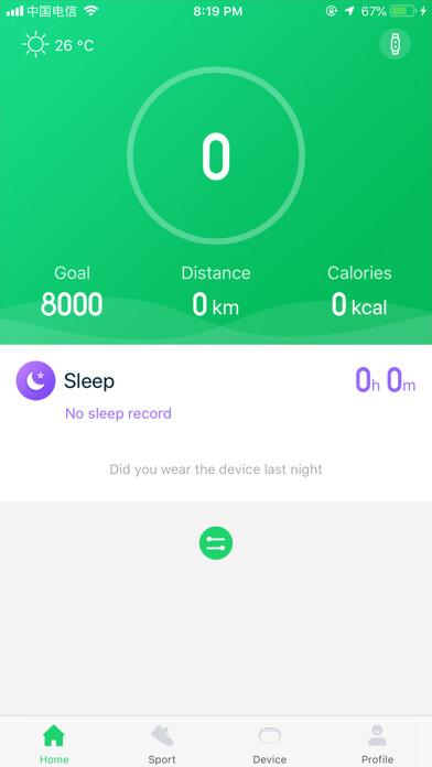 Emulate iPhone app GloryFit using MyAndroid Emulate iPhone app GloryFit using MyAndroid
