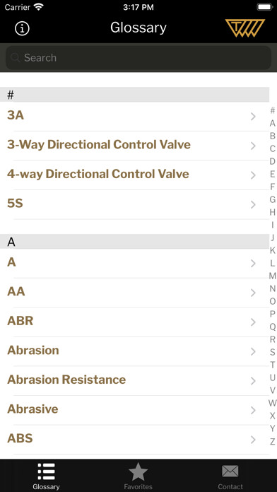 Emulate iPhone app Glossary using MyAndroid Emulate iPhone app Glossary using MyAndroid