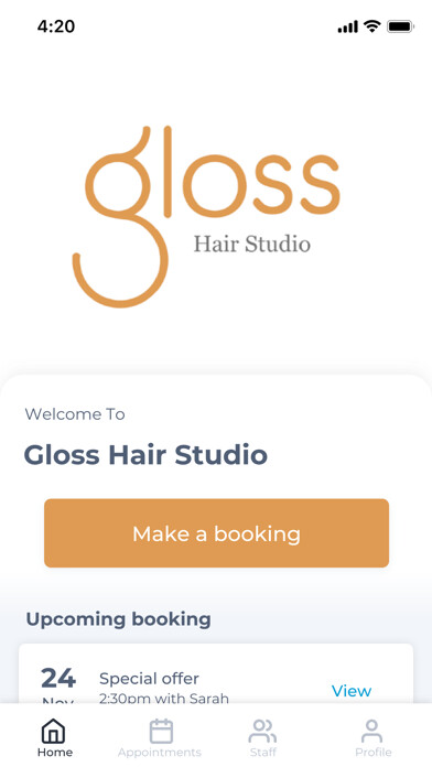 Emulate iPhone app Gloss Hair Studio using MyAndroid Emulate iPhone app Gloss Hair Studio using MyAndroid