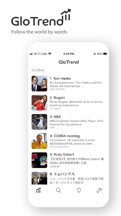 Emulate iPhone app GloTrend using MyAndroid Emulate iPhone app GloTrend using MyAndroid