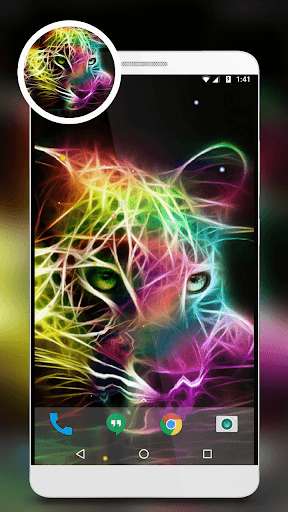 Run android online APK Glow Animal 3D Live Wallpaper from MyAndroid or emulate Glow Animal 3D Live Wallpaper using MyAndroid