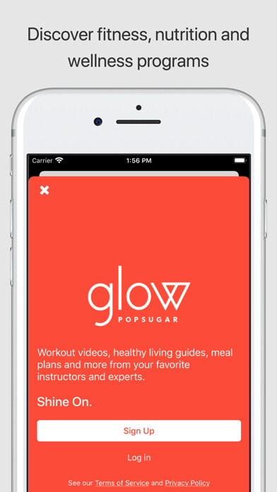 Emulate iPhone app Glow by POPSUGAR using MyAndroid Emulate iPhone app Glow by POPSUGAR using MyAndroid