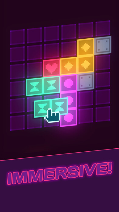 Emulate iPhone app GlowGrid 2 using MyAndroid