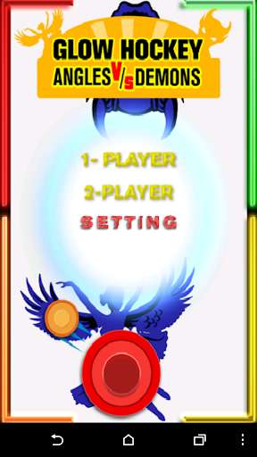 Emulate Android APK Glow Hockey- Angels vs. Demons