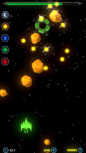 Run android online APK Glow Space Shooter from MyAndroid or emulate Glow Space Shooter using MyAndroid