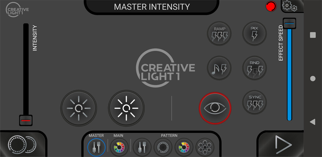 Emulate iPhone app GLP Creative Light using MyAndroid