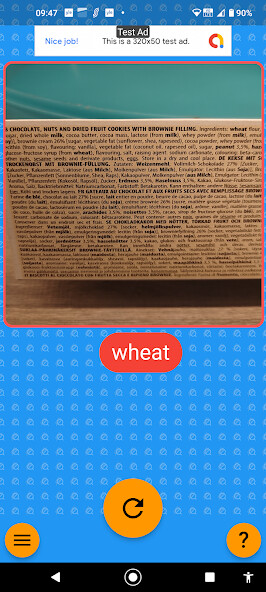 Run android online APK Gluten Cam - text scanner from MyAndroid or emulate Gluten Cam - text scanner using MyAndroid