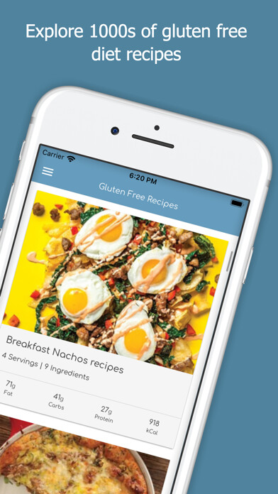Emulate iPhone app Gluten Free Diet Guide & List using MyAndroid Emulate iPhone app Gluten Free Diet Guide & List using MyAndroid