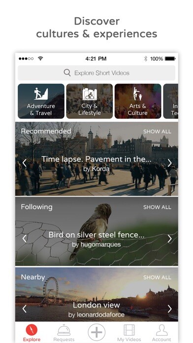 Emulate iPhone app Glymt. Explore, Buy/Sell Video using MyAndroid Emulate iPhone app Glymt. Explore, Buy/Sell Video using MyAndroid