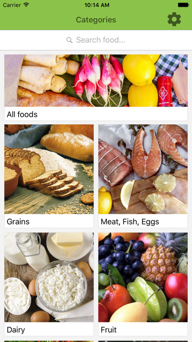 Emulate iPhone app Glyx - Glycemic Load and Index using MyAndroid Emulate iPhone app Glyx - Glycemic Load and Index using MyAndroid