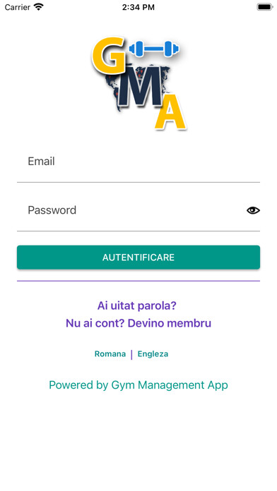 Emulate iPhone app GMA - Gym Management App using MyAndroid Emulate iPhone app GMA - Gym Management App using MyAndroid