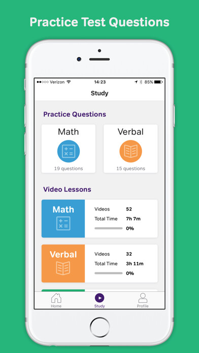 Emulate iPhone app GMAT Prep & Practice using MyAndroid Emulate iPhone app GMAT Prep & Practice using MyAndroid