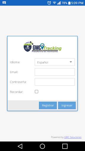 Run android online APK GMCTracking from MyAndroid or emulate GMCTracking using MyAndroid