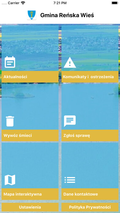 Emulate iPhone app Gmina Reńska Wieś using MyAndroid Emulate iPhone app Gmina Reńska Wieś using MyAndroid