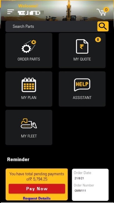 Emulate iPhone app GmmcoAssist: Go Online using MyAndroid