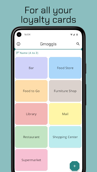 Run android online APK Gmoggls - Loyalty Card Wallet from MyAndroid or emulate Gmoggls - Loyalty Card Wallet using MyAndroid