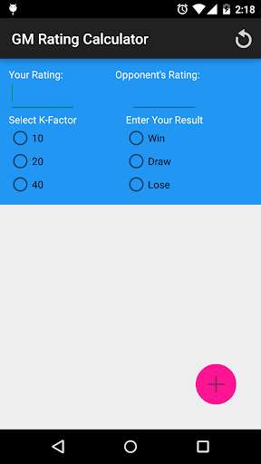 Run android online APK GM Rating Calculator from MyAndroid or emulate GM Rating Calculator using MyAndroid