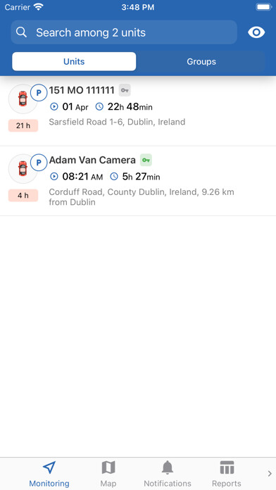 Emulate iPhone app GMT Connect Mobile using MyAndroid