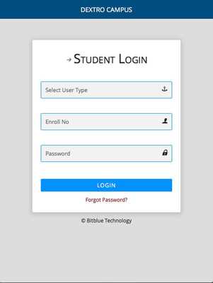 Emulate Android APK GMV STUDENT PANEL