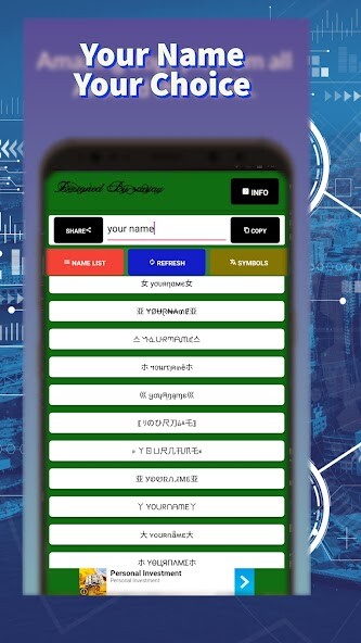 Run android online APK GName - Name Creater for Game from MyAndroid or emulate GName - Name Creater for Game using MyAndroid Run android online APK GName - Name Creater for Game from MyAndroid or emulate GName - Name Creater for Game using MyAndroid