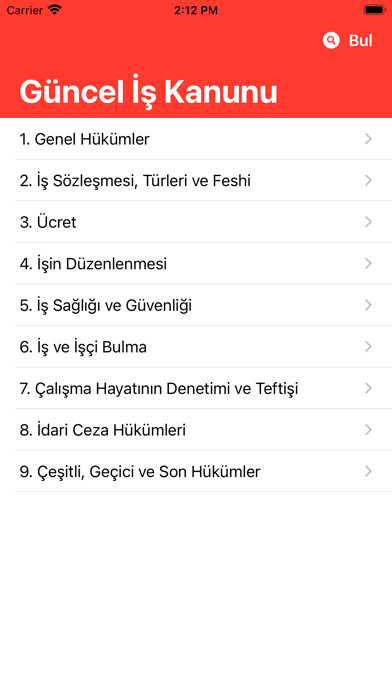 Emulate iPhone app Güncel İş Kanunu using MyAndroid Emulate iPhone app Güncel İş Kanunu using MyAndroid