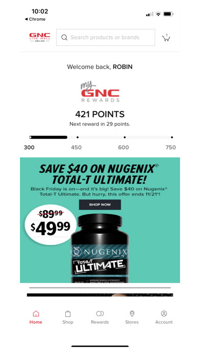 Emulate iPhone app GNC LiveWell using MyAndroid Emulate iPhone app GNC LiveWell using MyAndroid