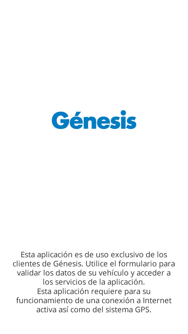 Emulate iPhone app Génesis Asistencia using MyAndroid