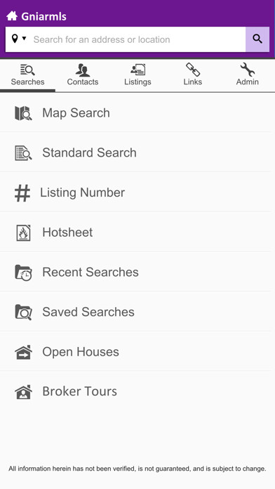 Emulate iPhone app GNIAR MLS using MyAndroid
