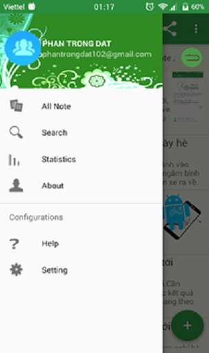 Emulate Android APK GNote - memo app Emulate Android APK GNote - memo app