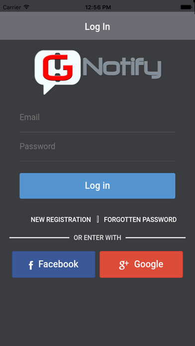 Emulate iPhone app GNotify using MyAndroid