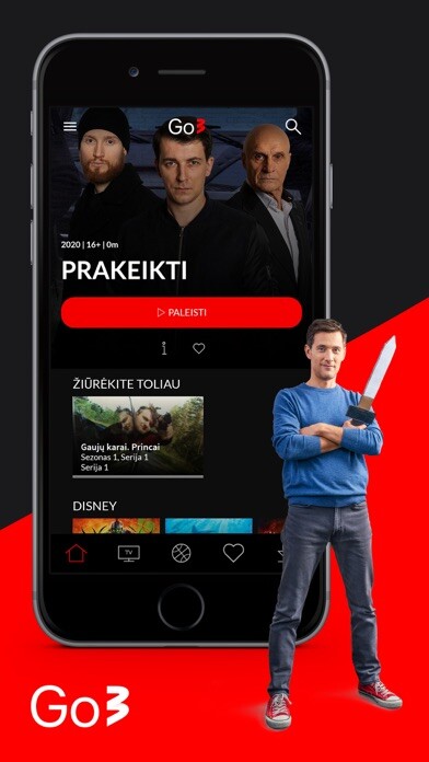 Emulate iPhone app Go3 Lietuva using MyAndroid Emulate iPhone app Go3 Lietuva using MyAndroid