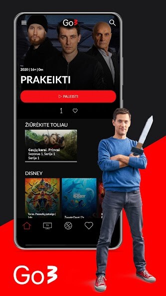 Run android online APK Go3 Lithuania from MyAndroid or emulate Go3 Lithuania using MyAndroid