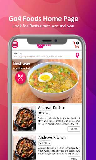Run android online APK Go4Foods App from MyAndroid or emulate Go4Foods App using MyAndroid