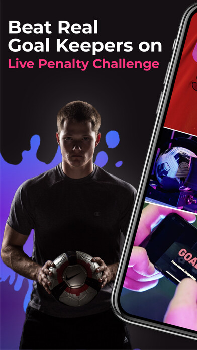 Emulate iPhone app GoalShow Live Penalty Shootout using MyAndroid