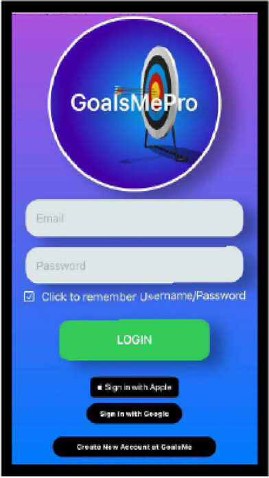 Emulate iPhone app Goals MePro using MyAndroid