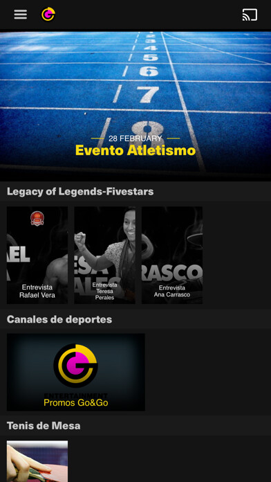 Emulate iPhone app GoandGoTV using MyAndroid