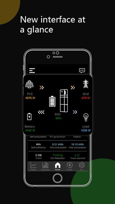 Emulate iPhone app Goanna Solar Batteries using MyAndroid
