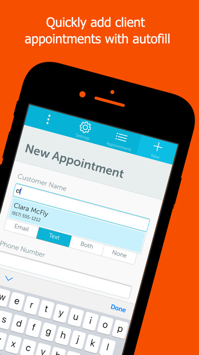 Emulate iPhone app Go Appointment Reminders using MyAndroid
