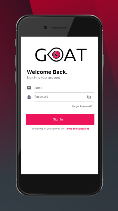 Emulate iPhone app GOAT By Fleek Consulting using MyAndroid Emulate iPhone app GOAT By Fleek Consulting using MyAndroid
