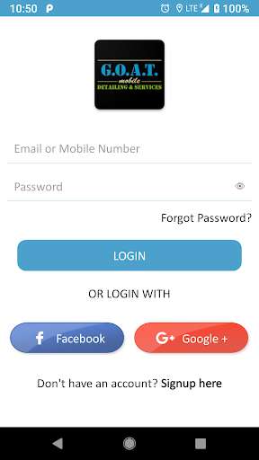 Run android online APK G.O.A.T Detailing from MyAndroid or emulate G.O.A.T Detailing using MyAndroid