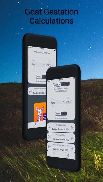 Emulate iPhone app Goat Due Date Calculator using MyAndroid Emulate iPhone app Goat Due Date Calculator using MyAndroid